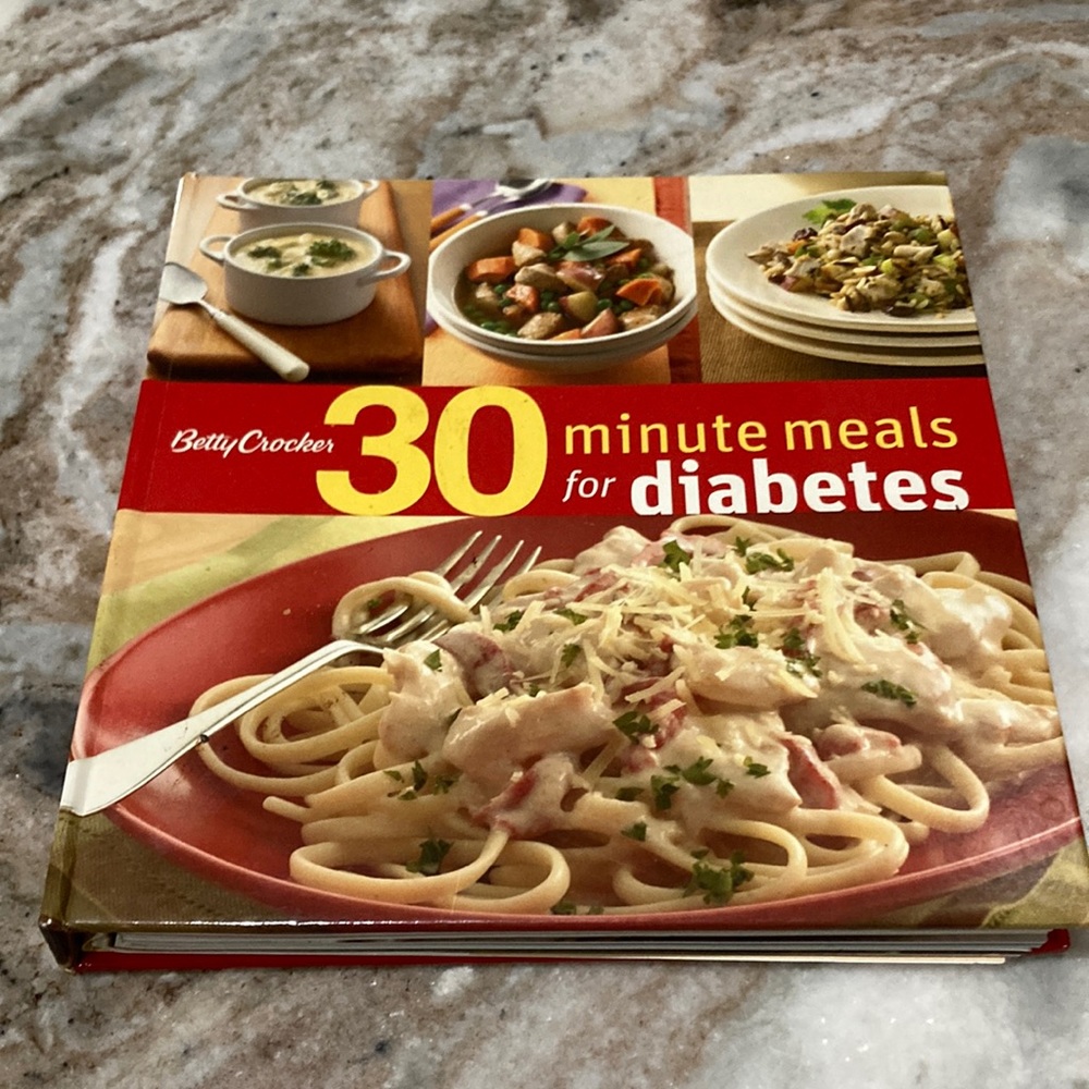 Betty Crocker diabetic cookbook